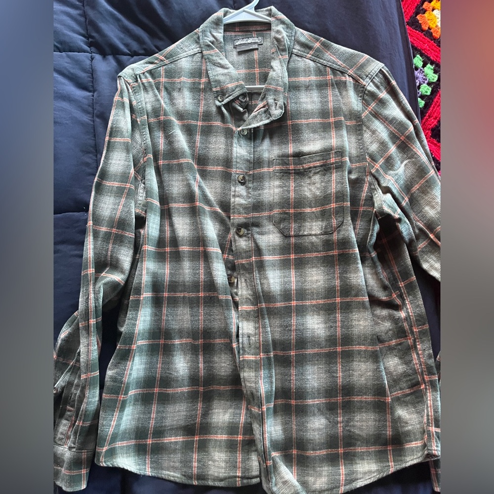 Eddie Bauer Men’s Flannel Size Large